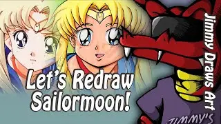 SAILOR MOON REDRAW &ndash; Let&rsquo;s Redraw Sailor Moon - #sailormoonredraw