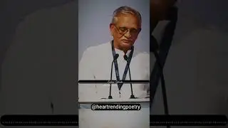 Gulzar Sahab - मदारी मुझको ख़ुदा लगा जब मैं छोटा था तब - #gulzar #gulzarpoetry #rekhta 🖤🥀🥀🖤