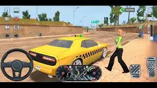 Taxi Car Simulator EVO &ndash; Dodge Challenger Muscle Taxi Driving 2025 🚖🔥