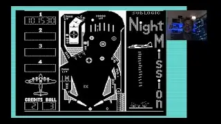 Night Mission Pinball - (1983 - Commodore 64) - Un juego para bajar un cambio (????)