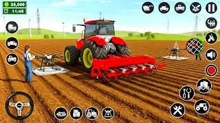 Modern Tractor Farming Driving Simulator 3D - New Tractor Games - Android Gameplay