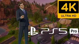 Michael Scott Skin | PS5 PRO | Fortnite Zero Build Win | 4K 120 FPS