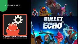 Bullet Echo gameplay, top down PvP tactical team shooter