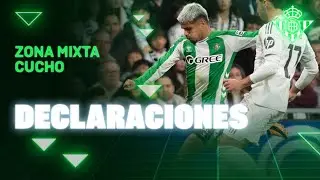 Zona Mixta del Cucho Hern&aacute;ndez tras el #RealMadridRealBetis 🗣🎙 | Real BETIS Balompi&eacute;