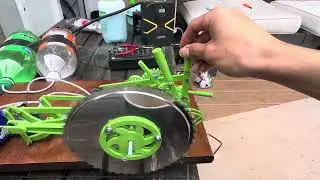 3D printed Air Engine Update (Throttle Lever)