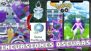 INCURSIONES OSCURAS POKEMON GO TODO LO QUE NECESITAS SABER