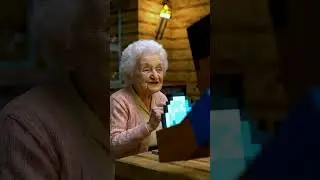 Granny Tells Steve From The Past  #absurdhumor #minecraft