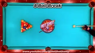 🔥 HotShot Pool with Scotty Freeman | INSANE 8-Ball Break! 🎱💥