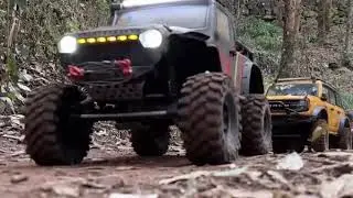 #RC#4X4#RCoffroad#RCJeep#RCLandrover#Ford#Climbing car#RCchallenge#RC modified car
