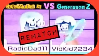 Wii Sports: Tennis - REMATCH (Generation X vs Generation Z) - French Open Edition