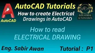 01. How to read electrical drawings, Electrical drawing kaisy read karty hain, Urdu Hindi tutorial