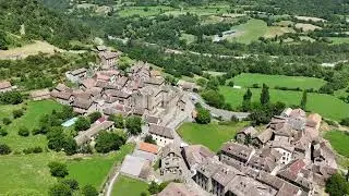 Siresa a vista de dron, 2025