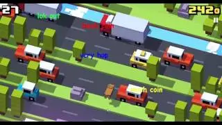 Crossy Road gameplay - Doge Coin