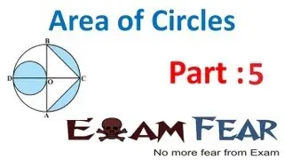 Maths Area Circles part 5 (Major Minor Sector & Segments) CBSE class 10 Mathematics X