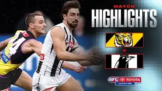 Richmond v Collingwood Highlights | Round 20, 2025 | AFL