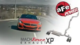 TIG Welded 304 Stainless AFE Cat-Back Exhaust Sound For BMW Z4 M40i