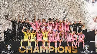 MESSI WINS 48TH CAREER TROPHY AS INTER MIAMI WINS 2025 MLS CUP | ALBA & BUSQUETS RETIRE #mlsplayoffs