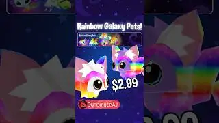 RAINBOW GALAXY PETS in the Premium Shop! 🌈✨ #AnimalJam #AJPlayWild #AJPW #RainbowGalaxyPet