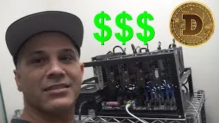 BUILT MY FIRST MINING RIG TO MINE DOGECOIN!