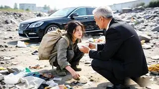 女孩路邊撿垃圾乞討為生，路過的首富一眼認出這是自己的親孫女，立刻帶回豪門寵上天！#family  #face #drama #cute #逆襲 #親情 #都市