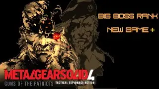 Metal Gear Solid 4 - New Game+ Big Boss Rank Run