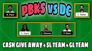 PBKS vs DC Dream 11, DC v PKS Team, DC vs PBKS Team Prediction, Punjab Kings vs Delhi Capitals