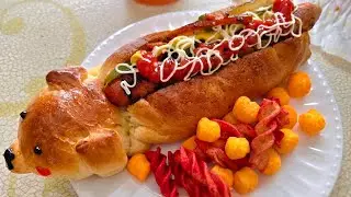 cooking & eating asmr | L.A. hot doggy, chips, & capri-sun