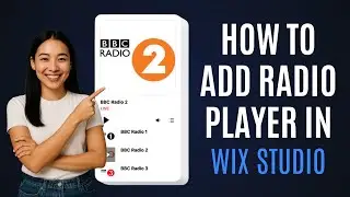 Как добавить радиоплеер в Wix Studio [БЕСПЛАТНО]