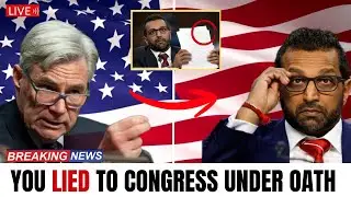 Sen. Sheldon Whitehouse EXPOSES Kash Patel Over LIES to Congress Under Oath Live