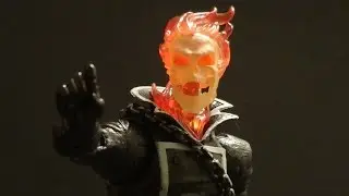 Ghost Rider Marvel Legends Rhino BaF Action Figure Review