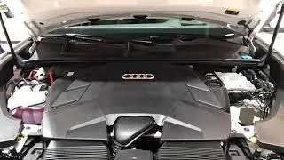 Audi Q7 - Adding Oil Location