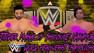 WR3D Jinder Mahal vs Shinsuke Nakamura SummerSlam 2017