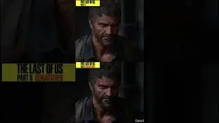 The Last of Us Part II Remastered vs Original PS5 Early Graphics Comparison #shorts