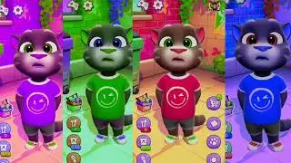 Talking tom funny gameplay😂tom jerry colourful😂😍new version gametom with friends😂tom ke funny steps🤣
