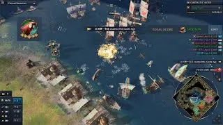 Knights Templar Naval Battle 3v3