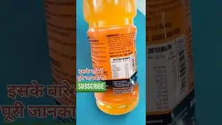 Enerzal Liquid (कमज़ोरी) Quick Energy🍊 Electrolyte Drink #ytshorts #shorts #explore #shortsvideo