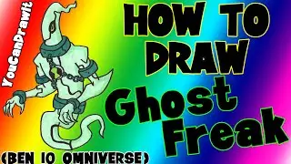 How To Draw Ghostfreak from Ben 10 Omniverse ✎ YouCanDrawIt ツ 1080p HD