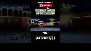 TEKKEN 3_ Yoshmitsu Secret Moves ..#youtube #shorts #trending #youtubeshorts #tekken3 #viralshorts