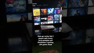 Moto gp racing ride 2 players split screen local gameplay ps5 PlayStation 5 gaming cafe games Nepal