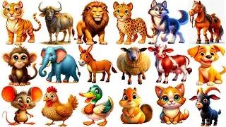 Learn animals name |animal name for kids | বিভিন্ন প্রাণীর নাম | বিভিন্ন ধরনের প্রাণী নাম  ইংরেজিতে