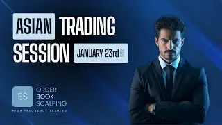 🔴 LIVE Order Book Scalping using Order Flow | E-Mini S&P | Asian Session | $1650 in 8 Minutes