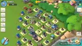 Boom Beach  вкусняшки 13 штаба + атака в операции
