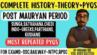 Maurya के बाद भारत MCQs: Sungas,Satavahanas,Indo-Greeks,Kushans | UPSC/BPSC/SSC के लिए जरूरी प्रश्न