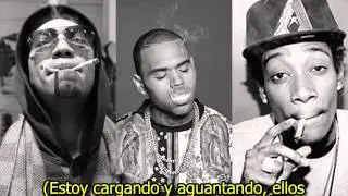 Juicy J - Talkin' Bout Ft. Chris Brown & Wiz Khalifa (Subtitulado en Español)