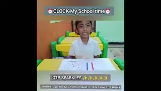 Time flies like air.Learning concepts helps to manage our time at ease @OTP PRESCHOOL 🏫🫰