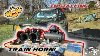 Unboxing and installing Flatlaw 127H Train Horn Kit