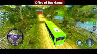 Offroad Bus Game| Bus Driving Game| Gaming| Driving Simulator 2023| Mountain Bus Game| IDBS Studio