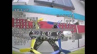 Best HS1177 PZ0420 HS1136 XAT600M Foxeer FPV Camera Settings R&eacute;glages