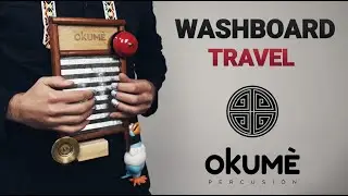Washboard - Tabla de Lavar / TRAVEL // Okum&egrave; Percusi&oacute;n