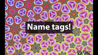 Name tags: Apples versus Oranges